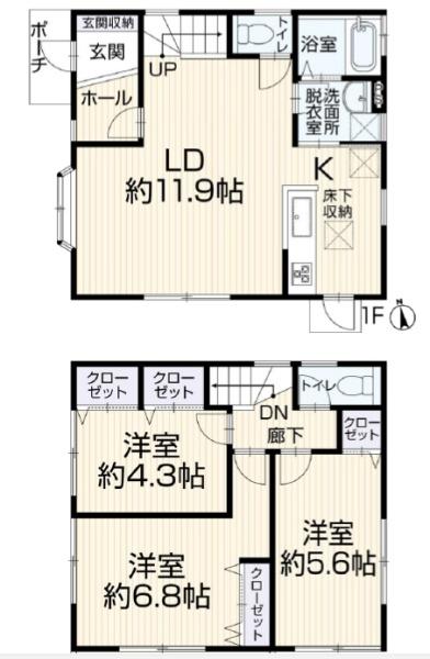 横浜市戸塚区汲沢６丁目の中古一戸建て