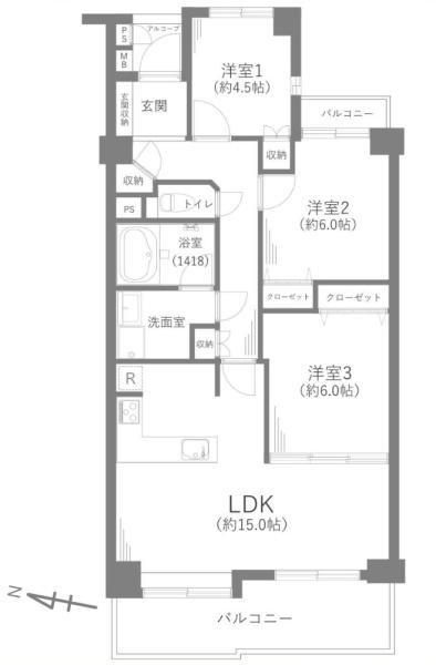 コスモ戸塚リベラヒルズＢ棟