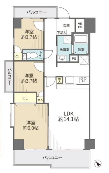パレスヒルズ石名坂