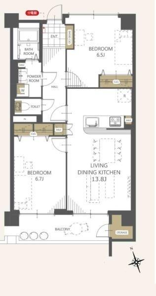 六会駅前高層住宅