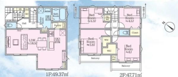 中田東4丁目新築戸建1号棟