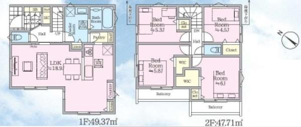 中田東4丁目新築戸建2号棟