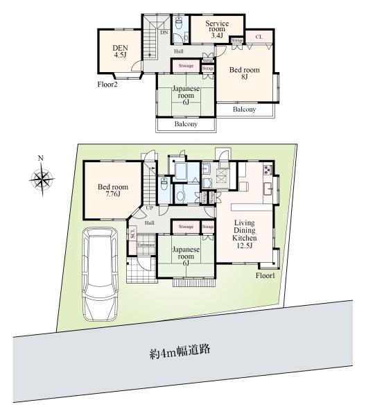 白旗3丁目中古戸建