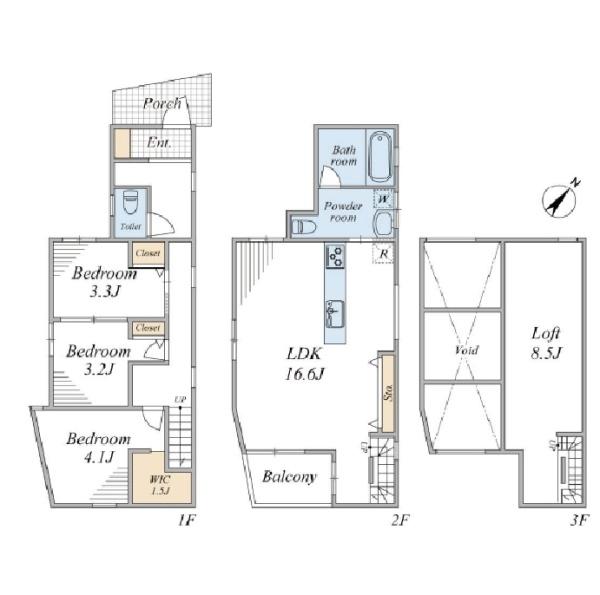 名瀬町新築戸建1号棟