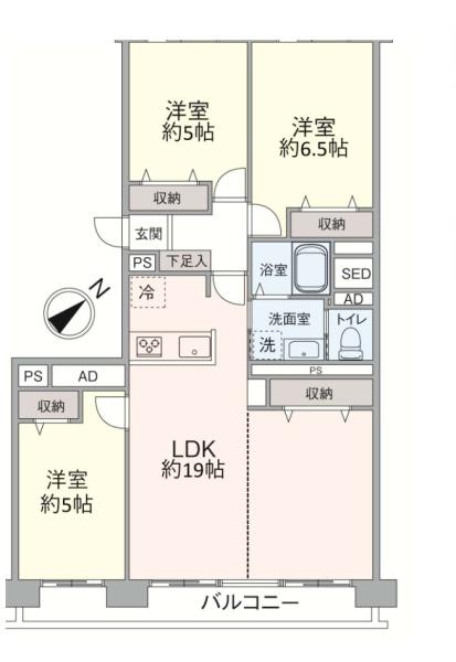 県ドリームハイツ18号棟