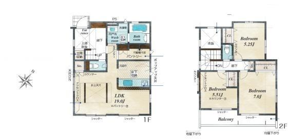 中田北3丁目新築戸建1号棟