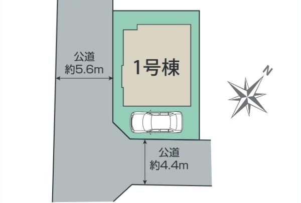 中田北3丁目新築戸建1号棟