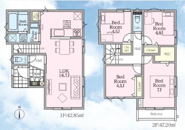 下倉田町新築戸建１号棟