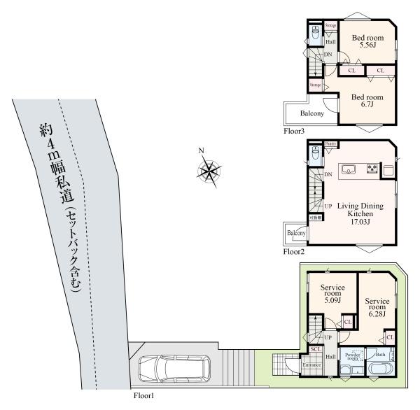 野庭町新築戸建5号棟
