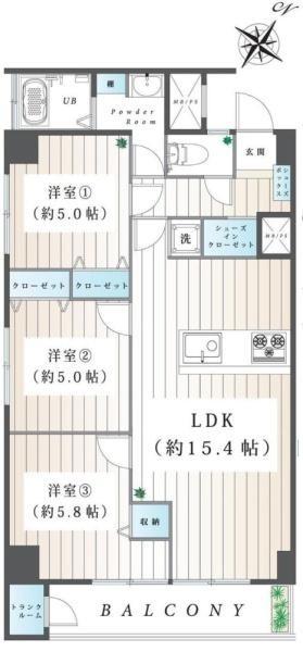 市ドリームハイツ3号棟