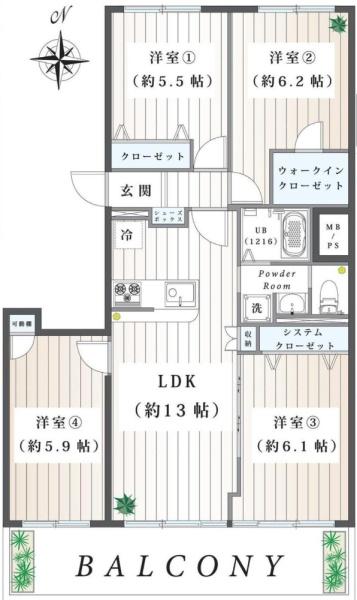 県ドリームハイツ20号棟