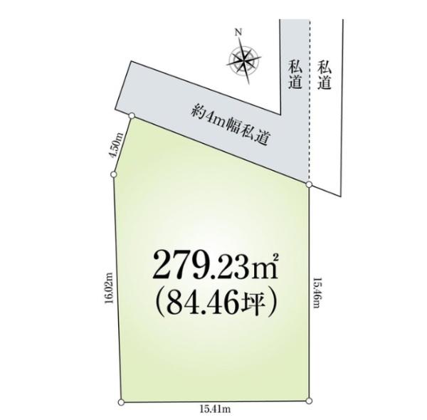茅ヶ崎市旭が丘の売土地