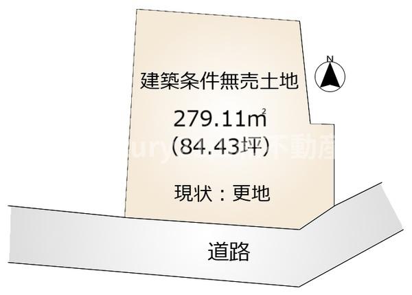 南丹市園部町栄町１号の土地