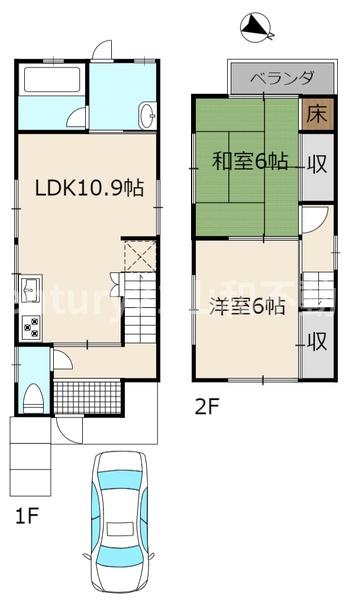 東つつじケ丘曙台２丁目（中古一戸建）