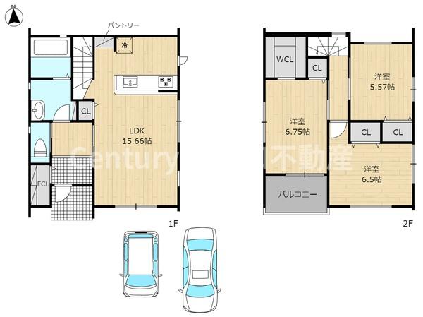 亀岡市亀岡駅北２丁目の中古一戸建て