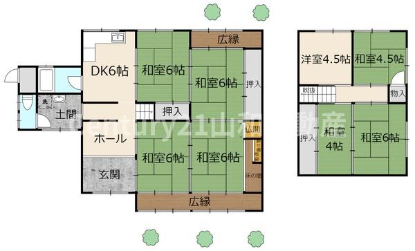 八木町鳥羽鳥栄本（中古一戸建）