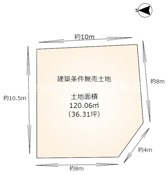 篠町見晴２丁目（建築条件無売土地）