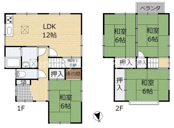 亀岡市篠町広田３丁目の中古一戸建て