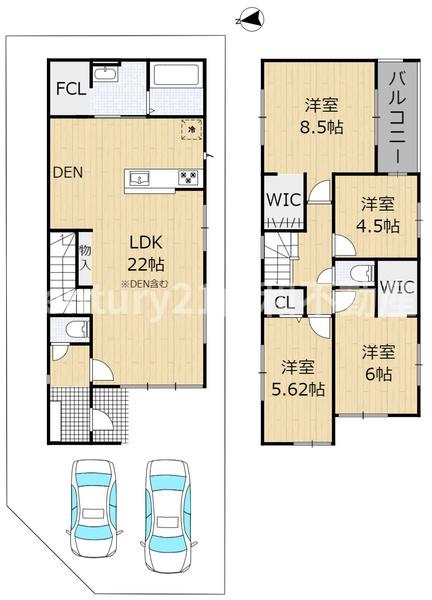 亀岡駅北ソダチマチ4街区1号地（新築一戸建）