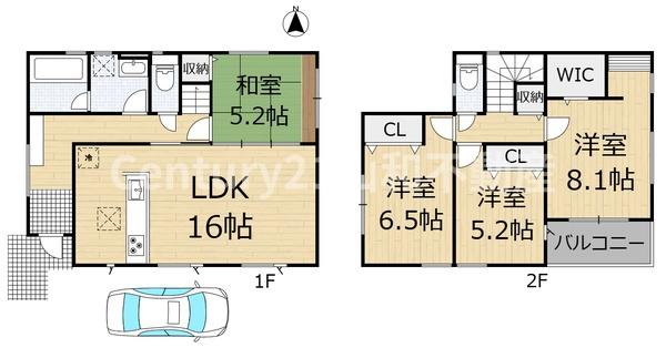 GRANFELIDIA篠町森東垣内（新築一戸建）