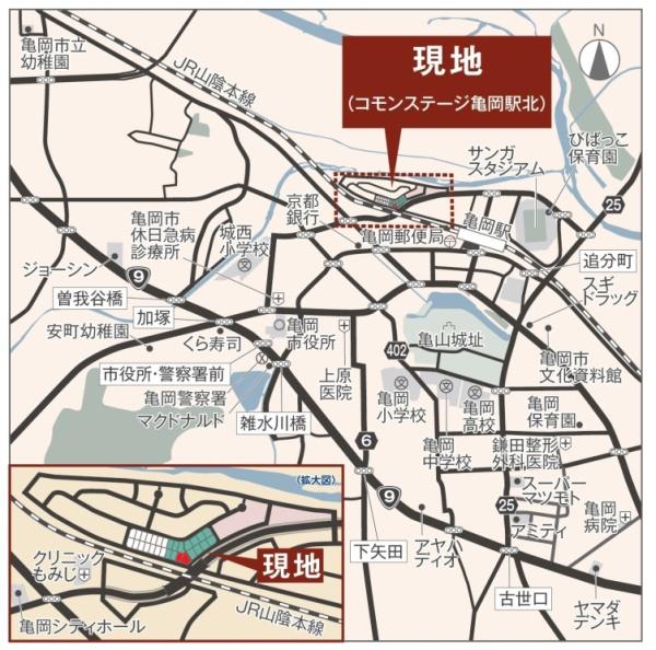 コモンステージ亀岡駅北8-21号地（新築一戸建）