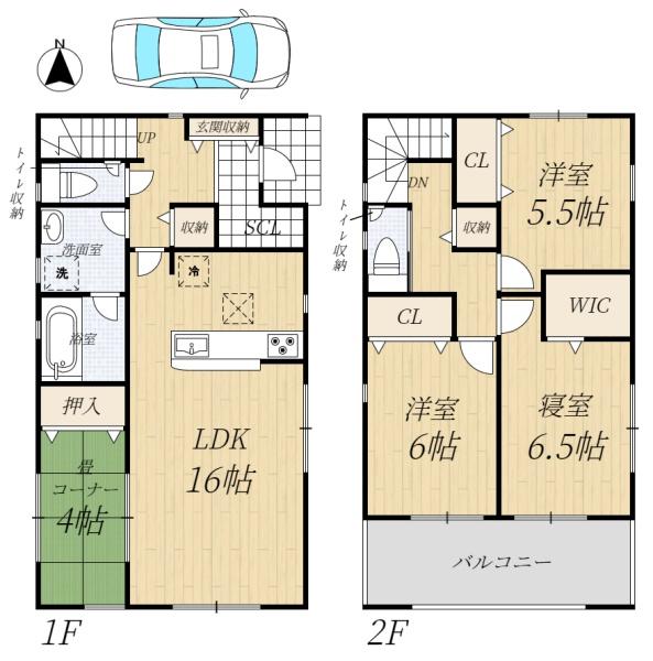 クレイドルガーデン曽我部町寺第3-⑩号棟(新築一戸建）