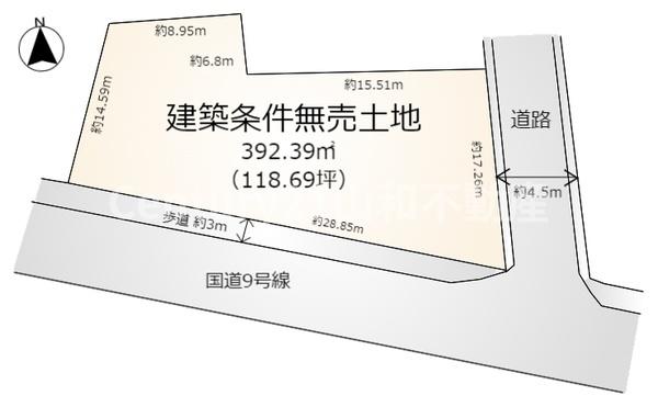 園部町上木崎町岩﨑（建築条件無売土地）