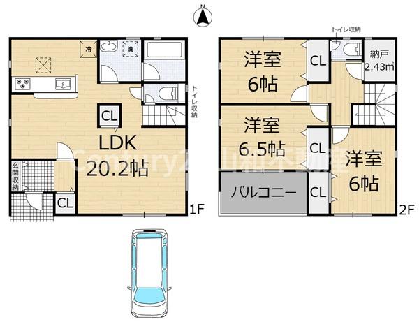クレイドルガーデン曽我部町寺第3-④号棟(新築一戸建）