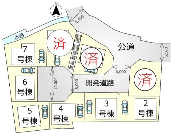 クレイドルガーデン篠町野条第３　⑥号棟(新築一戸建)