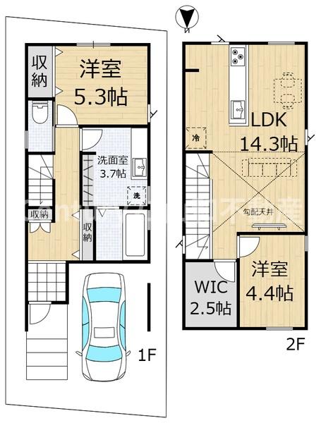 篠町柏原川原垣内（新築一戸建）