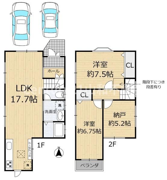 篠町篠下北裏（中古一戸建て）