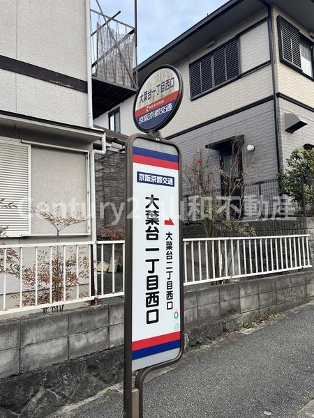 亀岡市南つつじケ丘大葉台1丁目の土地(大葉台1丁目西口バス停)
