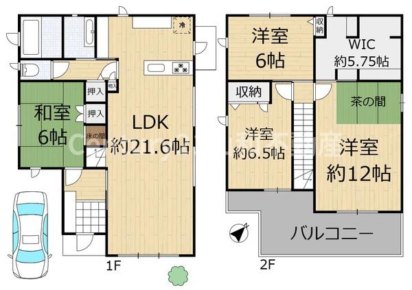 亀岡市南つつじケ丘大葉台１丁目の中古一戸建て