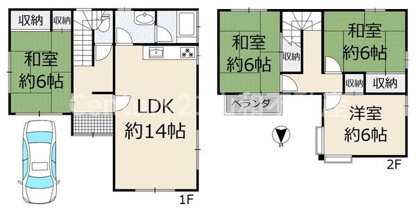 篠町森向坂（中古一戸建）