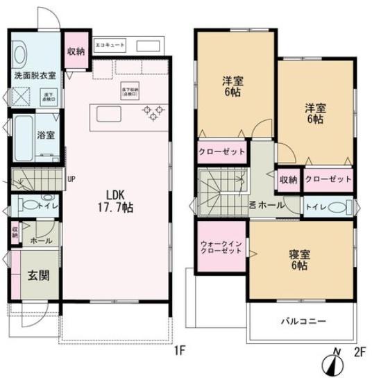 余部町古城（新築一戸建）
