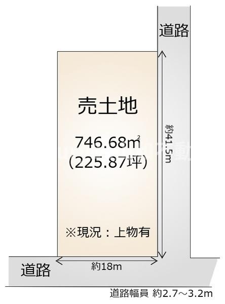 曽我部町西条中檀ノ上（売土地）