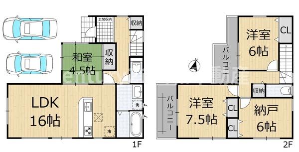 ファーストタウン第1篠町下中筋（新築一戸建）