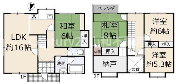 亀岡市南つつじケ丘大葉台２丁目の中古一戸建て