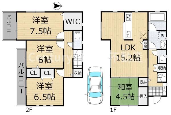曽我部町南条向山（中古一戸建）