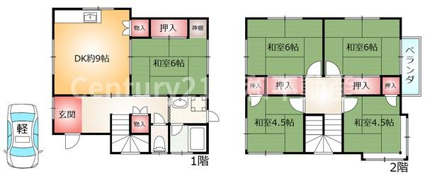 亀岡市大井町小金岐１丁目の中古一戸建て