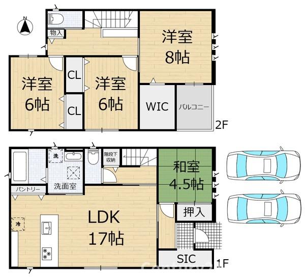 タマタウン園部町横田①号棟（新築一戸建）
