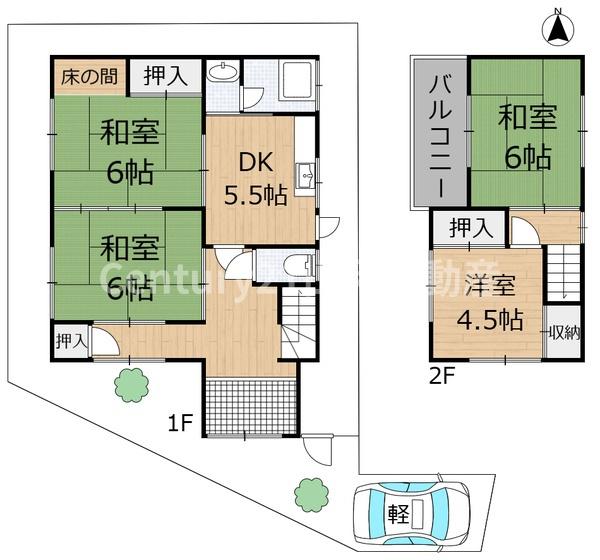 亀岡市篠町広田１丁目の売土地