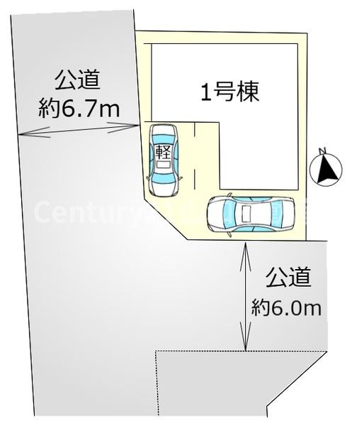 ブルーミングガーデン余部町天神又（新築一戸建）