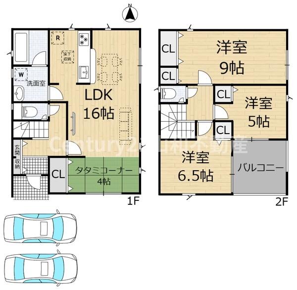 クレイドルガーデン千代川町小林②号棟(新築一戸建)