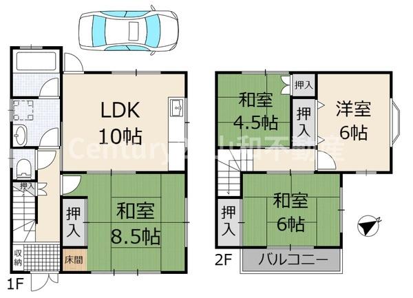 亀岡市本梅町東加舎塩脇の中古一戸建て