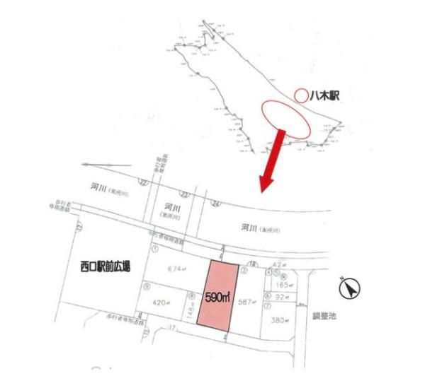 南丹市八木町八木新町４丁目の売土地