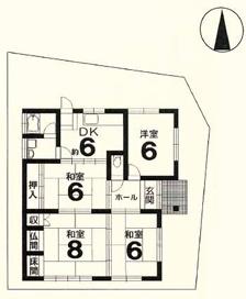 亀岡市篠町野条イカノ辻南の土地