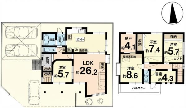 亀岡市南つつじケ丘大葉台１丁目の中古一戸建て