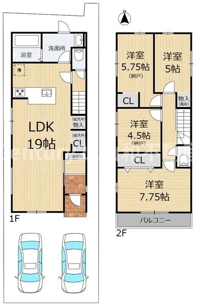 余部町天神又（新築一戸建）
