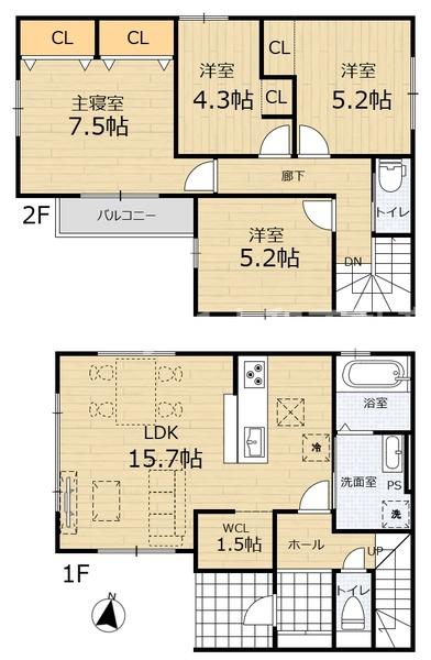 下矢田町３丁目（新築一戸建）